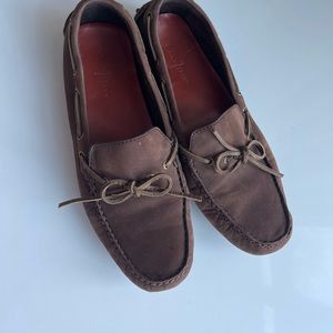 Cole Haan Brown Suede moccasin / driving shoe